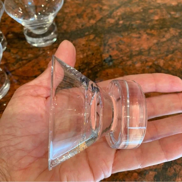 TEMPTATIONZ. *FREE GIFT W/PURCH. 4-Stemless martini gls; 2oz cap; 2.25H X 2.8W. - Picture 3 of 5